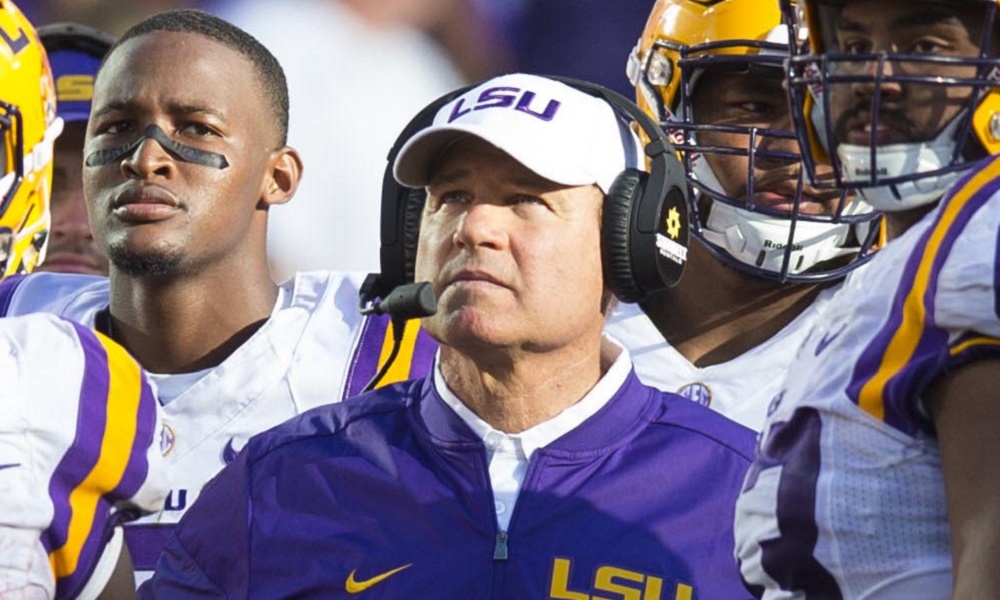 NCAA Football: Lambeau Field College Classic-Louisiana State vs Wisconsin