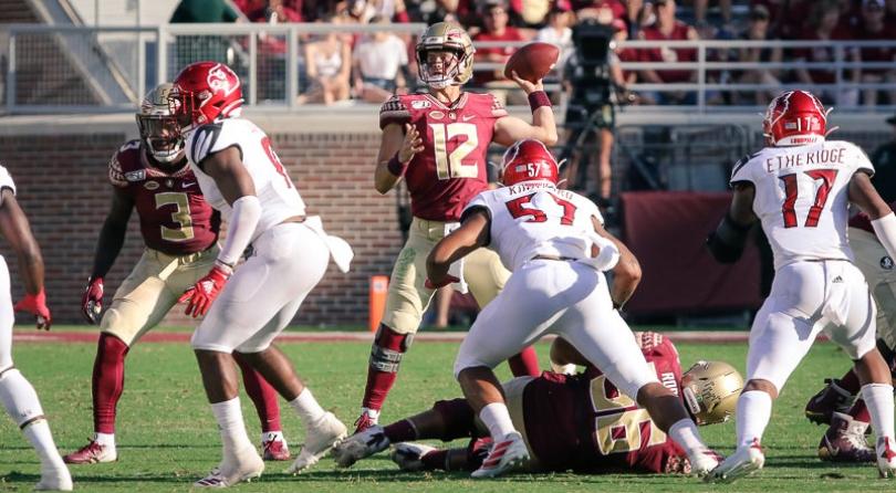 Alex+Hornibrook+FSU+football